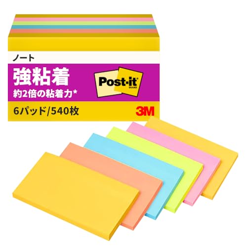 大特価■【新品、未使用】付箋　Post-it 大量まとめ売り Amazon.co.jp: 【Amazon.co.jp限定】 3M ポストイット 付箋 強粘着